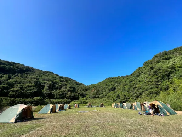 【キャンプ】原っぱエリア